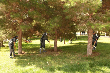 Another Internal Community Cleanup Day Held in the Capital