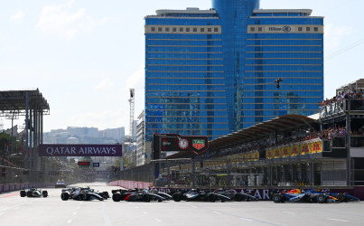 President Ilham Aliyev’s social media accounts shared post on Formula 1 Azerbaijan Grand Prix