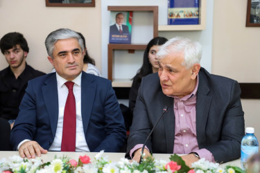 “Vətən müharibəsi tarixi. Şəxsiyyət faktoru” kitabının fransız və urdu  dillərində nəşrlərinin təqdimatı olub