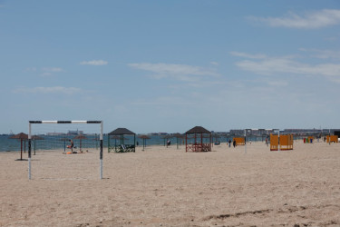 New public beach opened for residents in Hovsan at the initiative of Leyla Aliyeva
