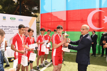 Paytaxtın abad məhəllələrində voleybol yarışları başa çatıb