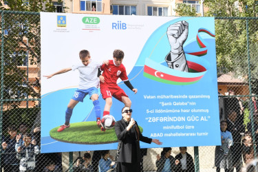 Mini football competitions ended in abad neighborhoods of the capital