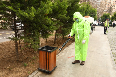 Güclü yağışdan sonra paytaxtda genişmiqyaslı daxili iməclik keçirilib