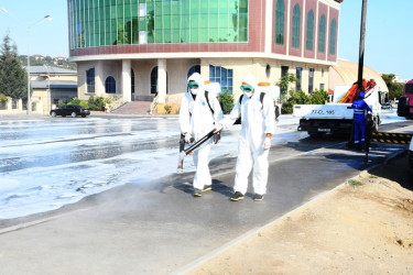 An cleaning-day was held in the capital