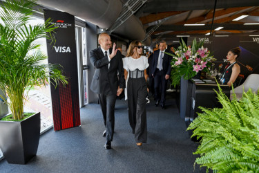 President Ilham Aliyev’s social media accounts shared post on Formula 1 Azerbaijan Grand Prix