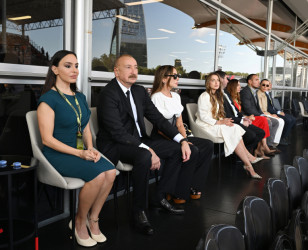 President Ilham Aliyev’s social media accounts shared post on Formula 1 Azerbaijan Grand Prix