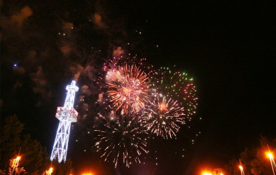 Baku hosted a joyous musical performance and breathtaking fireworks.