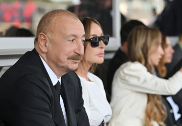 President Ilham Aliyev’s social media accounts shared post on Formula 1 Azerbaijan Grand Prix
